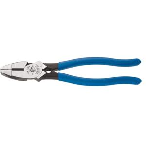 KLEIN TOOLS D2000-9NETH Lineman's Bolt-Thread Holding Pliers, High-Leverage Streamline Design with Rounded Nose and Knurled Jaw, 9-Inch KLEIN TOOLS D2000-9NETH Lineman's Bolt-Thread Holding Pliers, High-Leverage Streamline Design with Rounded Nose and Knurled Jaw, 9-Inch