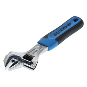 GEDORE Single open-ended adjustable spanner, AF 20 mm (25/32"), Scale, Phosphated, Plastic grip 60 S 6 JC GEDORE Single open-ended adjustable spanner, AF 20 mm (25/32"), Scale, Phosphated, Plastic grip 60 S 6 JC