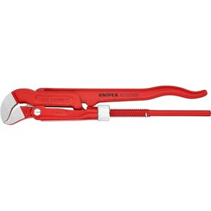 KNIPEX Pipe Wrench S-Type Red Powder-Coated 245 mm, 83 30 005 KNIPEX Pipe Wrench S-Type Red Powder-Coated 245 mm, 83 30 005