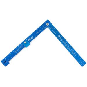Swanson Tool Co T001WZ Framing Wizard Folding Aluminum Framing Square - 5 Layout Tools in-One Swanson Tool Co T001WZ Framing Wizard Folding Aluminum Framing Square - 5 Layout Tools in-One