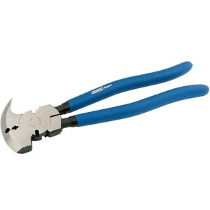 Draper 260mm Fencing Pliers Soft Cushion Grip Wire Cutters Nail Puller Remover Vice Grips Locking Pliers 68450 Draper 260mm Fencing Pliers Soft Cushion Grip Wire Cutters Nail Puller Remover Vice Grips Locking Pliers 68450