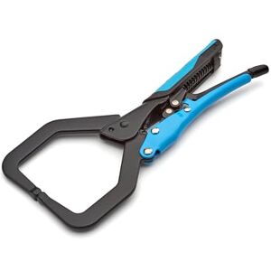 OX Tools OX Auto Adjust C Clamp 7"/178mm, Heavy Duty Steel, Patented Locking Mechanism, TPR Comfort Grip Handle, Perfect for Welding, Wood & Metal Working, OX-P204202 OX Tools OX Auto Adjust C Clamp 7"/178mm, Heavy Duty Steel, Patented Locking Mechanism, TPR Comfort Grip Handle, Perfect for Welding, Wood & Metal Working, OX-P204202