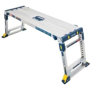Werner 79023 Adjustable Pro Work Platform Work & Access, Silver, One Size Werner 79023 Adjustable Pro Work Platform Work & Access, Silver, One Size