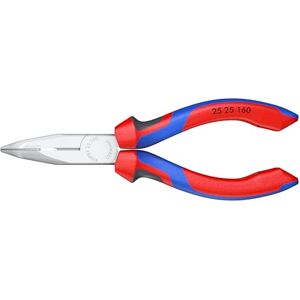 KNIPEX 2525160 Angled Chain Nose Pliers with Cutter with Comfort Grip, 6.25 Inch KNIPEX 2525160 Angled Chain Nose Pliers with Cutter with Comfort Grip, 6.25 Inch