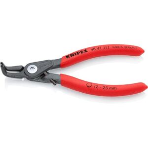 KNIPEX 48 41 J11 90 Degree Angled Precision Circlip Plier with Overexpansion Guard, Multi-Colour, 12 25 mm KNIPEX 48 41 J11 90 Degree Angled Precision Circlip Plier with Overexpansion Guard, Multi-Colour, 12 25 mm