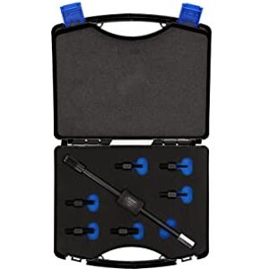 GEDORE Thread adapter set with slide hammer, Set for 1-hole applications, 6 adapters M10-M4 to M10-M12, 1.81/K-1 GEDORE Thread adapter set with slide hammer, Set for 1-hole applications, 6 adapters M10-M4 to M10-M12, 1.81/K-1