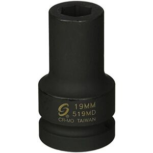 Sunex 519MD 1-Inch Drive 19mm Deep Impact Socket Sunex 519MD 1-Inch Drive 19mm Deep Impact Socket