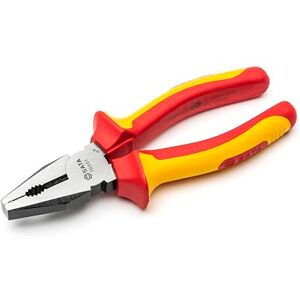 SATA ST70331ST 6-Inch VDE Insulated Linesman Combination Pliers with Chrome Vanadium Steel Body and Dual Material Anti-Slip Handles SATA ST70331ST 6-Inch VDE Insulated Linesman Combination Pliers with Chrome Vanadium Steel Body and Dual Material Anti-Slip Handles
