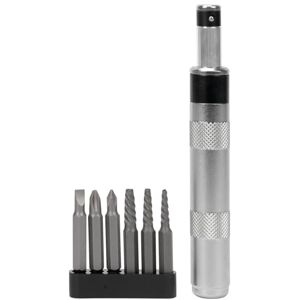 PERFORMANCE TOOL W2503 1/4-Inch Impact Driver & Extractor And Bits, black PERFORMANCE TOOL W2503 1/4-Inch Impact Driver & Extractor And Bits, black