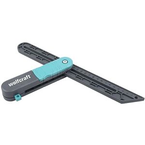 Wolfcraft Angular Bevel Gauge with Marking Gauge Function I 6958000 I Practical aid When Laying Floors and Building Furniture Wolfcraft Angular Bevel Gauge with Marking Gauge Function I 6958000 I Practical aid When Laying Floors and Building Furniture