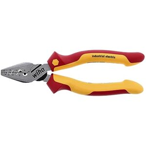 Wiha 32945 7-Inch Insulated Industrial Crimping Pliers Wiha 32945 7-Inch Insulated Industrial Crimping Pliers