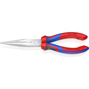KNIPEX Snipe Nose Side Cutting Pliers (Stork Beak Pliers) Chrome-Plated with Comfort Handles 200 mm, 26 15 200 KNIPEX Snipe Nose Side Cutting Pliers (Stork Beak Pliers) Chrome-Plated with Comfort Handles 200 mm, 26 15 200