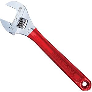 KLEIN TOOLS Adjustable Wrench Extra Capacity, 12-Inch D507-12 KLEIN TOOLS Adjustable Wrench Extra Capacity, 12-Inch D507-12