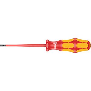 Wera 05006441001 0.8 x 4 x 100 mm "160iS VDE" Insulated Screwdriver for Slotted Screws Silver Wera 05006441001 0.8 x 4 x 100 mm "160iS VDE" Insulated Screwdriver for Slotted Screws Silver