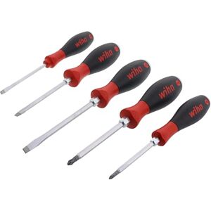 Wiha 53075 5-Piece Slotted and Phillips Extra Heavy Duty Screwdrivers Wiha 53075 5-Piece Slotted and Phillips Extra Heavy Duty Screwdrivers