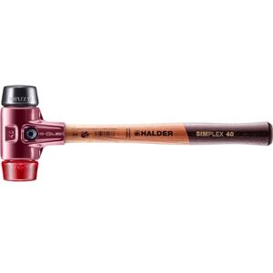 Halder 3026040 40 mm 3026 Rubber/Plastic "Simlpex" EH Soft-Face Mallet Multi-Colour Halder 3026040 40 mm 3026 Rubber/Plastic "Simlpex" EH Soft-Face Mallet Multi-Colour