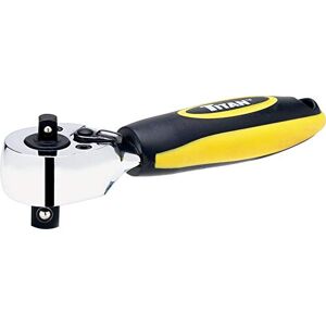 Titan Tools 11050 1/4 and 3/8-Inch Drive Dual Head Stubby Ratchet Multi-Colour Titan Tools 11050 1/4 and 3/8-Inch Drive Dual Head Stubby Ratchet Multi-Colour