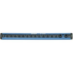 GEDORE SL3014 480 mm Tool Holding Rail for 3/8 Blue/Black (14-Piece) GEDORE SL3014 480 mm Tool Holding Rail for 3/8 Blue/Black (14-Piece)