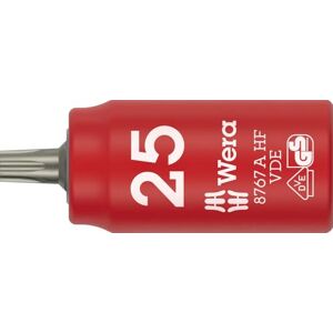 Wera 8767 A VDE HF TORX® Zyklop Bit Socket, 1/4" Drive, TX 25-05005923001 Wera 8767 A VDE HF TORX® Zyklop Bit Socket, 1/4" Drive, TX 25-05005923001