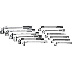 GEDORE 25PK-012 6 Hex Screws Double Ended Socket Wrench Set Silver (12-Piece) GEDORE 25PK-012 6 Hex Screws Double Ended Socket Wrench Set Silver (12-Piece)
