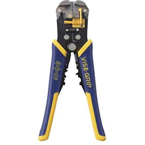 IRWIN VISE-GRIP Wire Stripper, Self-Adjusting, 8-Inch (2078300), Blue/Yellow IRWIN VISE-GRIP Wire Stripper, Self-Adjusting, 8-Inch (2078300), Blue/Yellow
