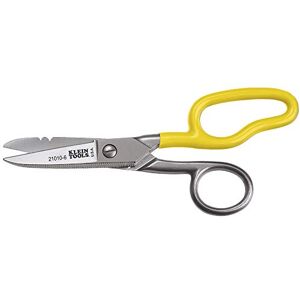 KLEIN TOOLS 21010-6-SEN Free-Fall Snip, Scraper, File, Serrated Blades, Made in USA KLEIN TOOLS 21010-6-SEN Free-Fall Snip, Scraper, File, Serrated Blades, Made in USA