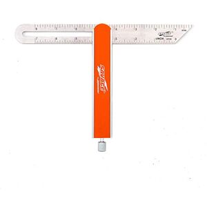 Swanson Tool Co SVV150 9 inch Savage T-Bevel with Stainless Steel Rule, Inches/Metric Marks, Comfort Grip Handle, Secure Metal Knob Swanson Tool Co SVV150 9 inch Savage T-Bevel with Stainless Steel Rule, Inches/Metric Marks, Comfort Grip Handle, Secure Metal Knob