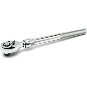 Crescent 1/2" Drive 72 Tooth Quick Release Extendable Teardrop Ratchet 12" 17-1/2" CRW12EXT, Black Crescent 1/2" Drive 72 Tooth Quick Release Extendable Teardrop Ratchet 12" 17-1/2" CRW12EXT, Black