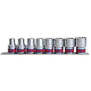 KING TONY 4510SR Socket, 1/2-inch, Set of 8 KING TONY 4510SR Socket, 1/2-inch, Set of 8