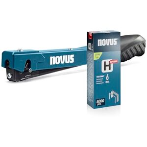 Novus Tools J-022 5000 Pieces Lightweight Heavy Duty Solid Metal Stapler Staples with Soft Handle and Quick Charge System for Type 37 Fine Wire Staplers 4-6mm Novus Tools J-022 5000 Pieces Lightweight Heavy Duty Solid Metal Stapler Staples with Soft Handle and Quick Charge System for Type 37 Fine Wire Staplers 4-6mm