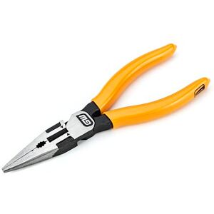 GEARWRENCH 82176-06 Long Nose Plier Dipped Handle, Laser Hardened Cutting Edges 6"/152,4mm GEARWRENCH 82176-06 Long Nose Plier Dipped Handle, Laser Hardened Cutting Edges 6"/152,4mm