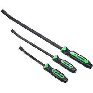 Mayhew Tools 14071GN Dominator Pro 3-Piece Pry Bar Set, 12", 17" & 25" Curved Pry Bars, Green Mayhew Tools 14071GN Dominator Pro 3-Piece Pry Bar Set, 12", 17" & 25" Curved Pry Bars, Green