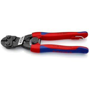 KNIPEX Cobolt Compact Bolt Cutter in Blister with Slim Multi-Component Grips, with Integrated Tether Attachment, 71 32 200 T BK KNIPEX Cobolt Compact Bolt Cutter in Blister with Slim Multi-Component Grips, with Integrated Tether Attachment, 71 32 200 T BK