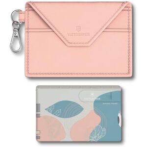 Victorinox Swiss Card Classic, 10 Functions, Swiss Made, Multi Tool for Women, incl. Card Holder with Key Ring, Paris Style (Pink, Blue) Victorinox Swiss Card Classic, 10 Functions, Swiss Made, Multi Tool for Women, incl. Card Holder with Key Ring, Paris Style (Pink, Blue)