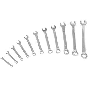 PERFORMANCE TOOL W1061 11 Piece SAE Combination Wrench Set with Case Premium Mirror Polished Chrome Vanadium Steel PERFORMANCE TOOL W1061 11 Piece SAE Combination Wrench Set with Case Premium Mirror Polished Chrome Vanadium Steel
