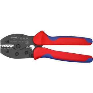KNIPEX 20-7 AWG PreciForce Crimping Pliers, Plastic Grips 975233 KNIPEX 20-7 AWG PreciForce Crimping Pliers, Plastic Grips 975233
