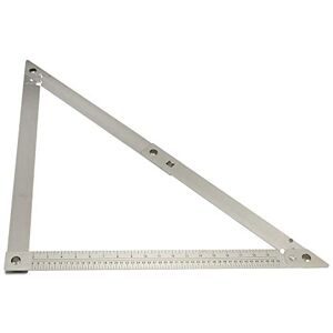 Faithfull FAIFS600 Aluminium Folding Builders Square 600mm (24in) With Carry Case, Silver Faithfull FAIFS600 Aluminium Folding Builders Square 600mm (24in) With Carry Case, Silver