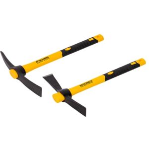 Roughneck ROU64015 2 Piece Set Including: 1x Micro Pick & 1x Cutter Mattock (Both 380mm /15") Roughneck ROU64015 2 Piece Set Including: 1x Micro Pick & 1x Cutter Mattock (Both 380mm /15")