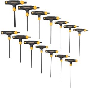 GEARWRENCH 83514 SAE/Metric T-Handle Hex Key Set, Chamfered Edges, 14 Piece GEARWRENCH 83514 SAE/Metric T-Handle Hex Key Set, Chamfered Edges, 14 Piece