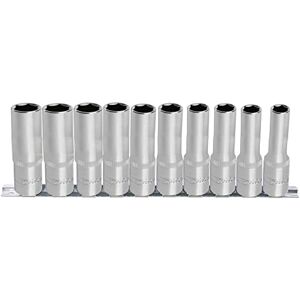 KS TOOLS 922.1458 Ultimate Set of 10 Screwdriver Sockets on Rail 1/4 – 13 mm KS TOOLS 922.1458 Ultimate Set of 10 Screwdriver Sockets on Rail 1/4 – 13 mm