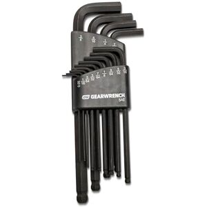 GEARWRENCH 83524 Long Ball End SAE Hex Key Set, 13 Piece GEARWRENCH 83524 Long Ball End SAE Hex Key Set, 13 Piece