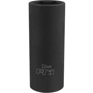 PERFORMANCE TOOL M872 1/2 Drive 6pt Impact Socket, 22mm PERFORMANCE TOOL M872 1/2 Drive 6pt Impact Socket, 22mm