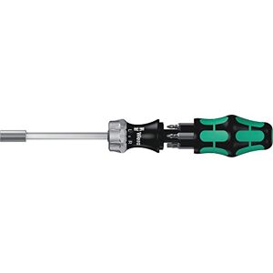 Wera Kraftform Kompakt 27 RA 1 SB Ratcheting Screwdriver & Bits, PH/PZ/SL, 7pc, 05073660001 Wera Kraftform Kompakt 27 RA 1 SB Ratcheting Screwdriver & Bits, PH/PZ/SL, 7pc, 05073660001