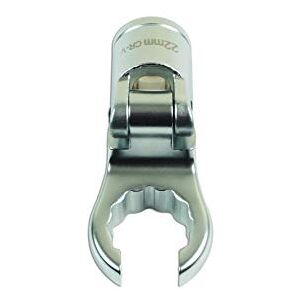 Laser 7519 Bi-Hex Flexible Crows Foot Wrench 1/2"D 22mm, Silver Laser 7519 Bi-Hex Flexible Crows Foot Wrench 1/2"D 22mm, Silver