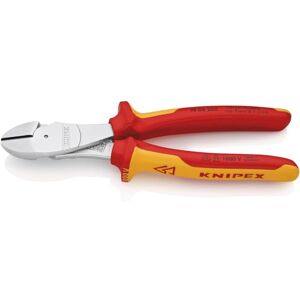 Draper KNIPEX 74 06 200 SB VDE Insulated High Leverage Diagonal Cutter, 200mm Draper KNIPEX 74 06 200 SB VDE Insulated High Leverage Diagonal Cutter, 200mm
