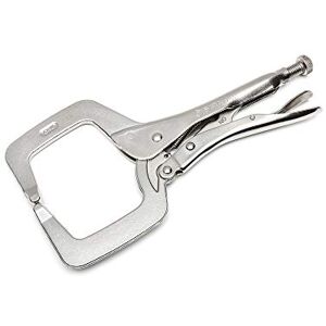 SATA ST71601SC 11-Inch C-Clamp Locking Pliers with Regular Tips, Nickel-Plated Steel Body and Narrow Profile to Fit into Confined Areas SATA ST71601SC 11-Inch C-Clamp Locking Pliers with Regular Tips, Nickel-Plated Steel Body and Narrow Profile to Fit into Confined Areas