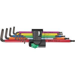 Wera 967 TX XL Multicolour 1 BlackLaser Long TORX® L-key set, TX 8-40, 9pc, 05024480001 Wera 967 TX XL Multicolour 1 BlackLaser Long TORX® L-key set, TX 8-40, 9pc, 05024480001