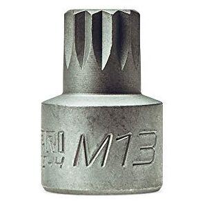 Capri Tools 13 mm M13 Super-Stubby XZN Triple Square Impact Bit Socket Capri Tools 13 mm M13 Super-Stubby XZN Triple Square Impact Bit Socket