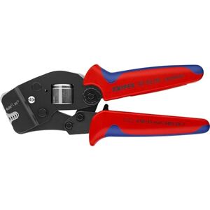 KNIPEX Self-Adjusting Crimping Pliers for wire ferrules with front loading burnished, with multi-component grips 190 mm 97 53 08 KNIPEX Self-Adjusting Crimping Pliers for wire ferrules with front loading burnished, with multi-component grips 190 mm 97 53 08