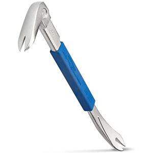 ESTWING Pro Claw Nail Puller - 12.5" Pry Bar with Forged Steel Construction & No-Slip Cushion Grip - PC300G ESTWING Pro Claw Nail Puller - 12.5" Pry Bar with Forged Steel Construction & No-Slip Cushion Grip - PC300G